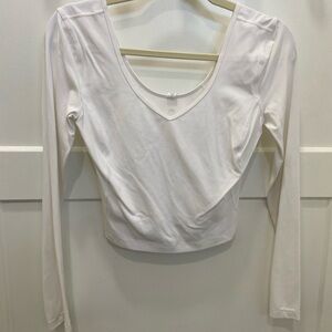 NWOT Lululemon Athletica White Long Sleeve Tee